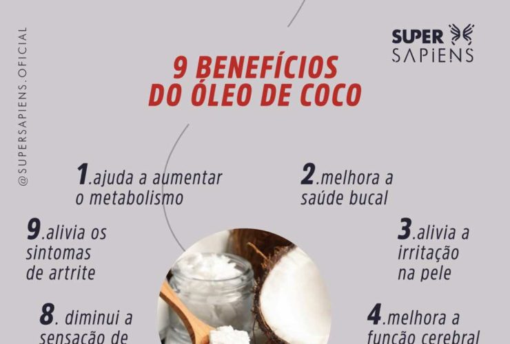 Benefícios do Óleo de Coco